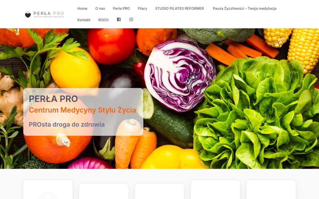Strona Perła PRO – Centrum Medycyny Stylu Życia